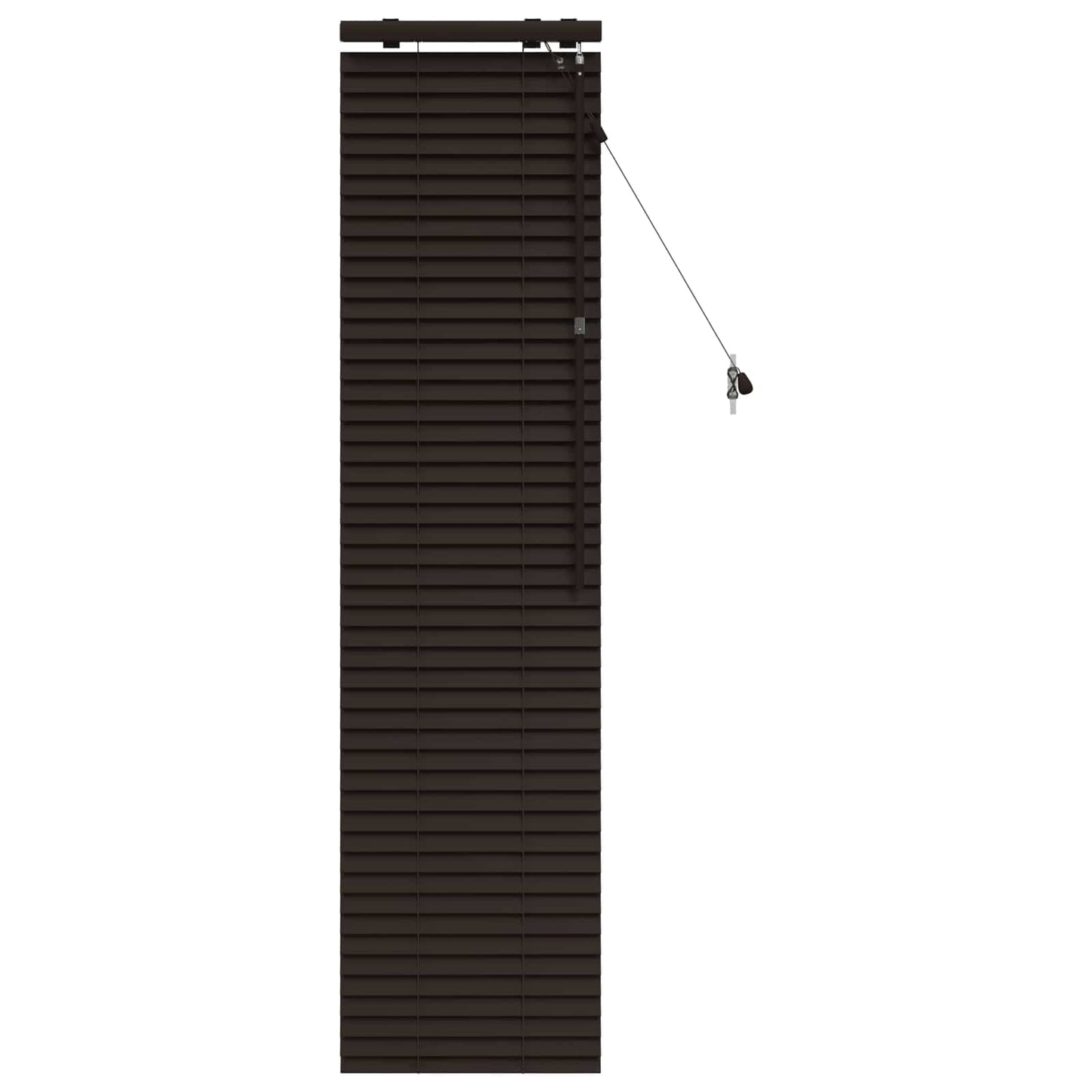 Zsaluzia Sötét Barna 40 x 160 cm 35 mm Masszív Paulownia fa