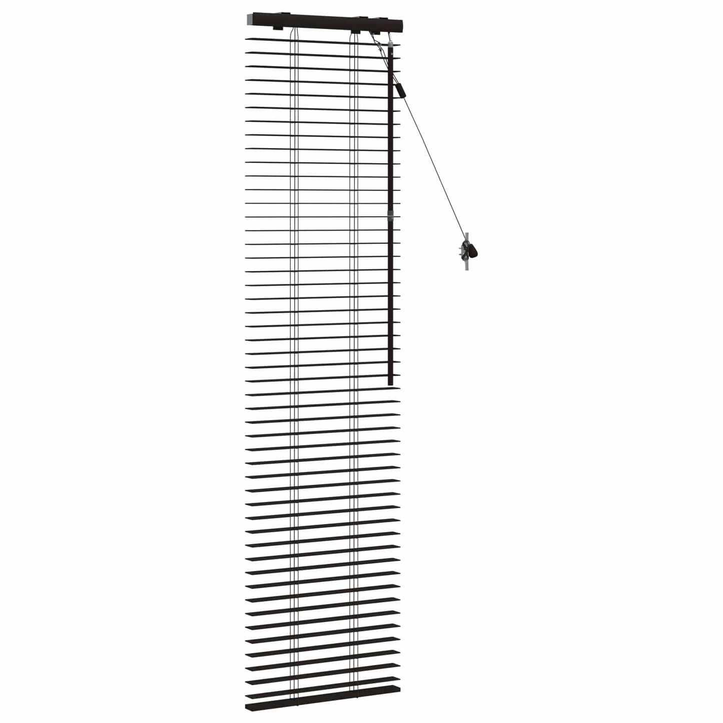 Zsaluzia Sötét Barna 45 x 160 cm 35 mm Masszív Paulownia fa