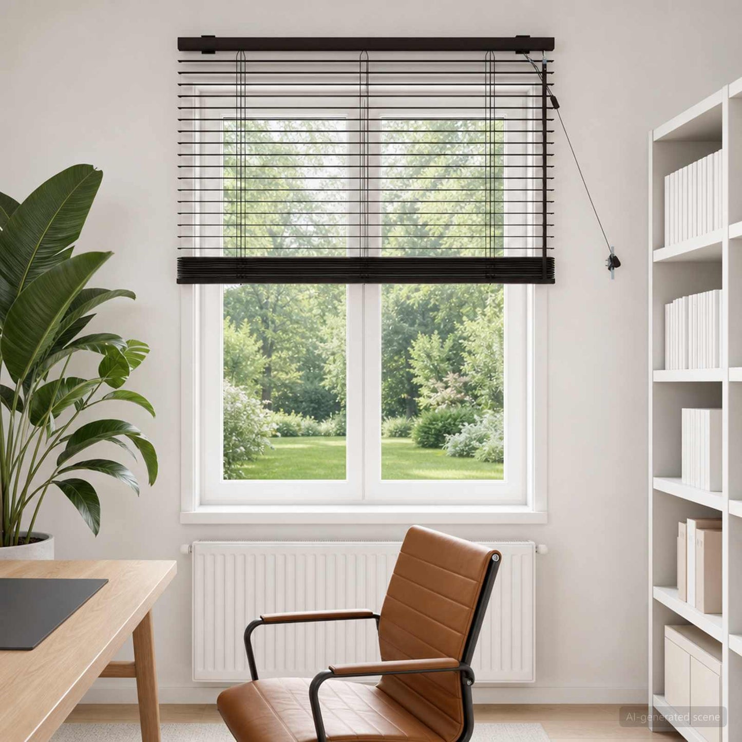 Zsaluzia Sötét Barna 90 x 160 cm 35 mm Masszív Paulownia fa