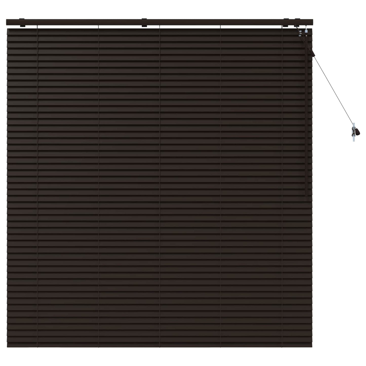 Zsaluzia Sötét Barna 145 x 160 cm 35 mm Masszív Paulownia fa