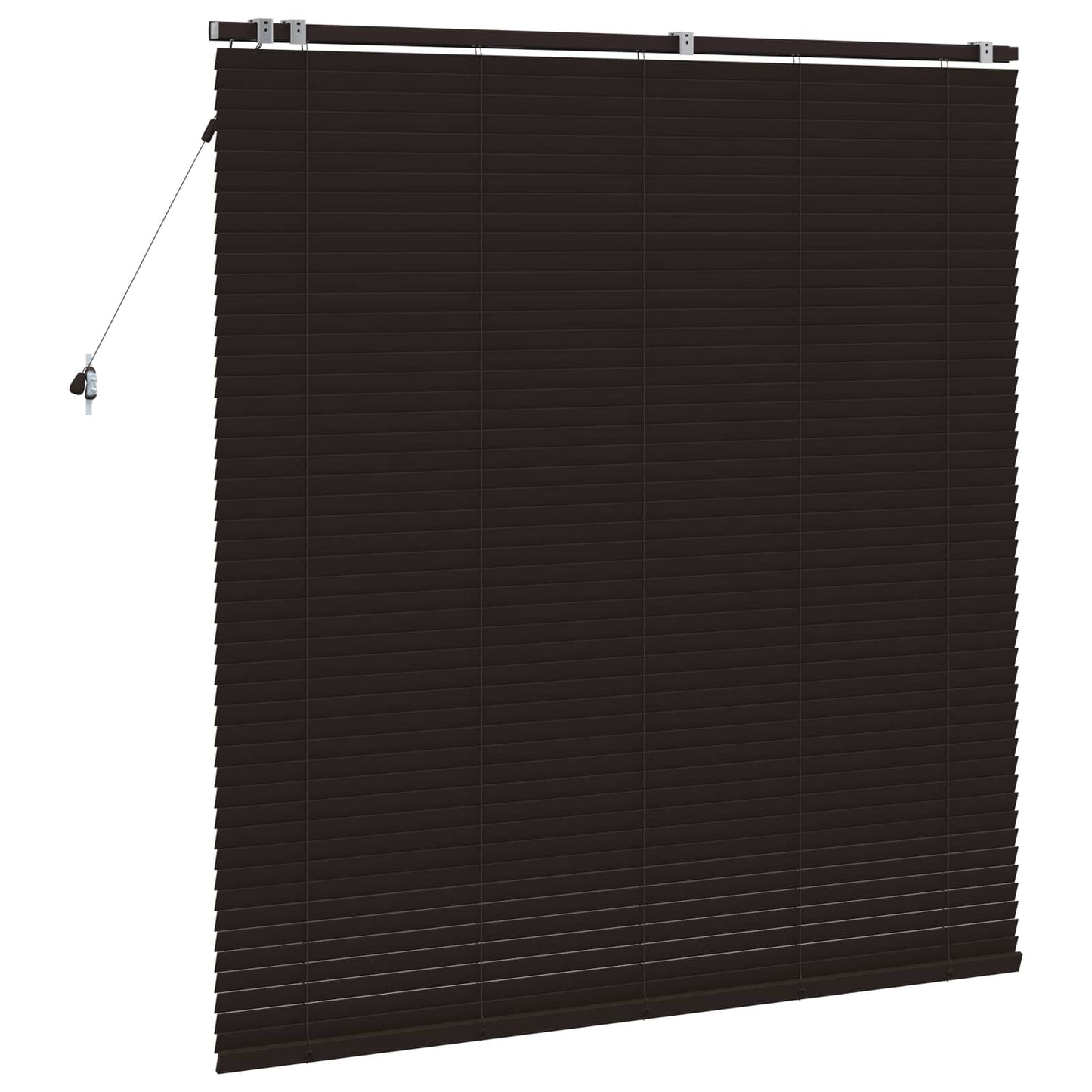Zsaluzia Sötét Barna 150 x 160 cm 35 mm Masszív Paulownia fa
