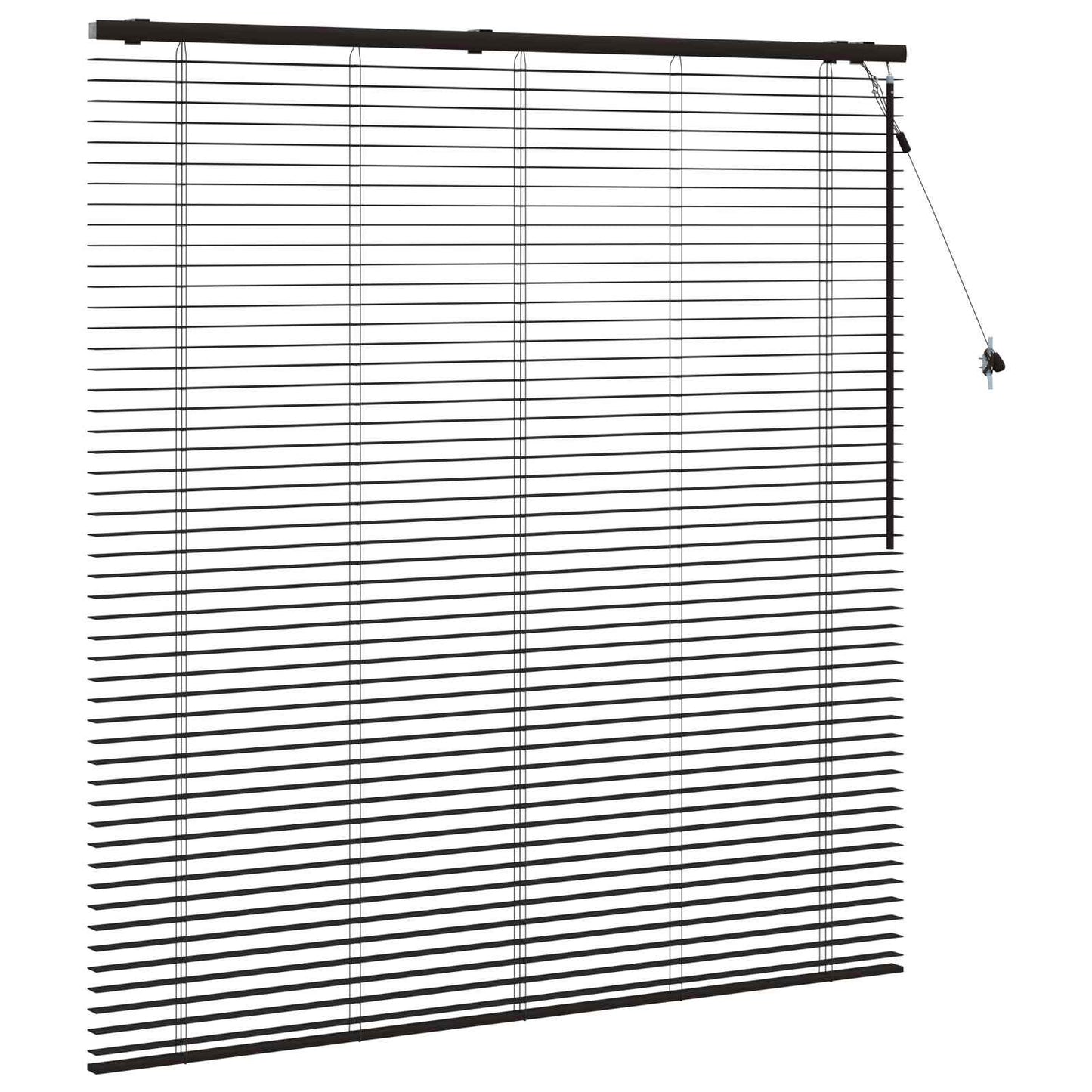 Zsaluzia Sötét Barna 155 x 160 cm 35 mm Masszív Paulownia fa