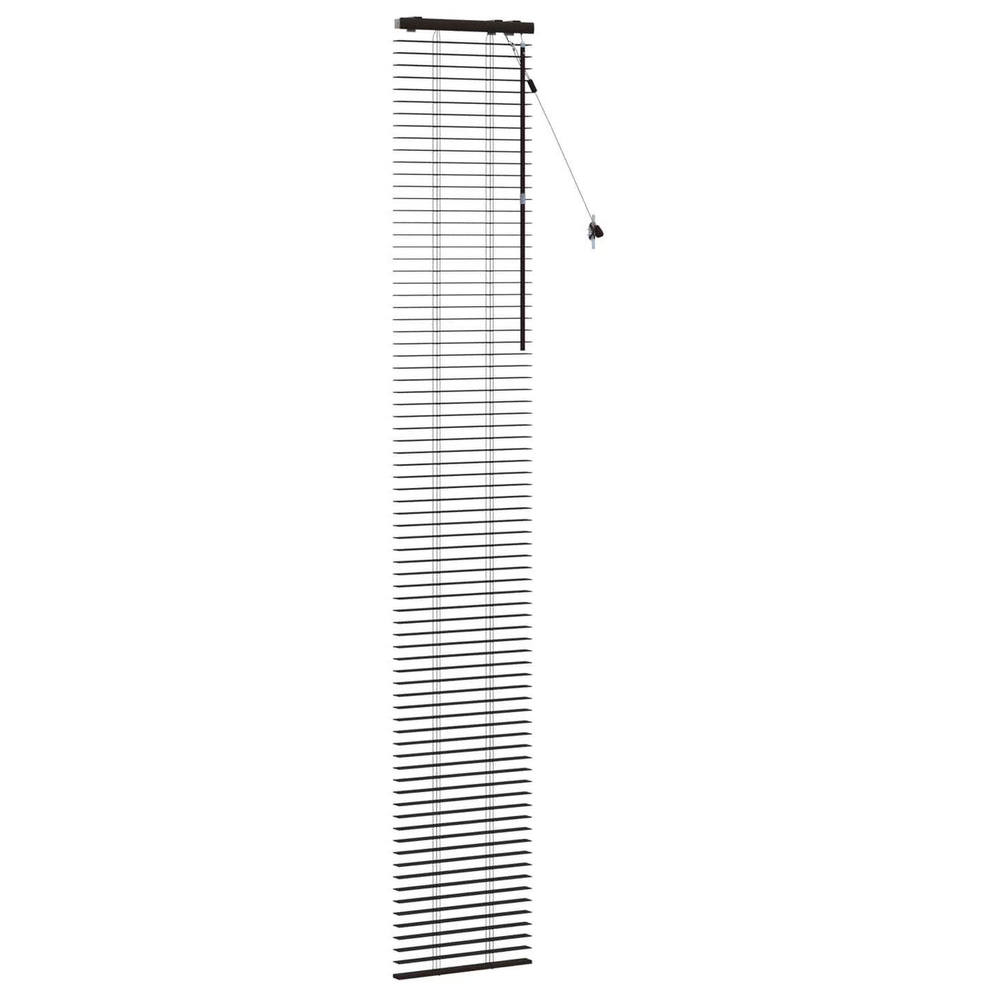 Zsaluzia Sötét Barna 40 x 250 cm 35 mm Masszív Paulownia fa
