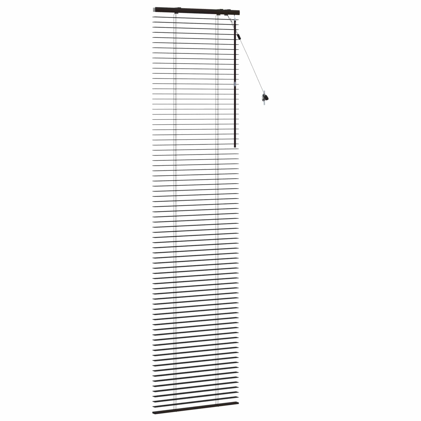 Zsaluzia Sötét Barna 55 x 250 cm 35 mm Masszív Paulownia fa