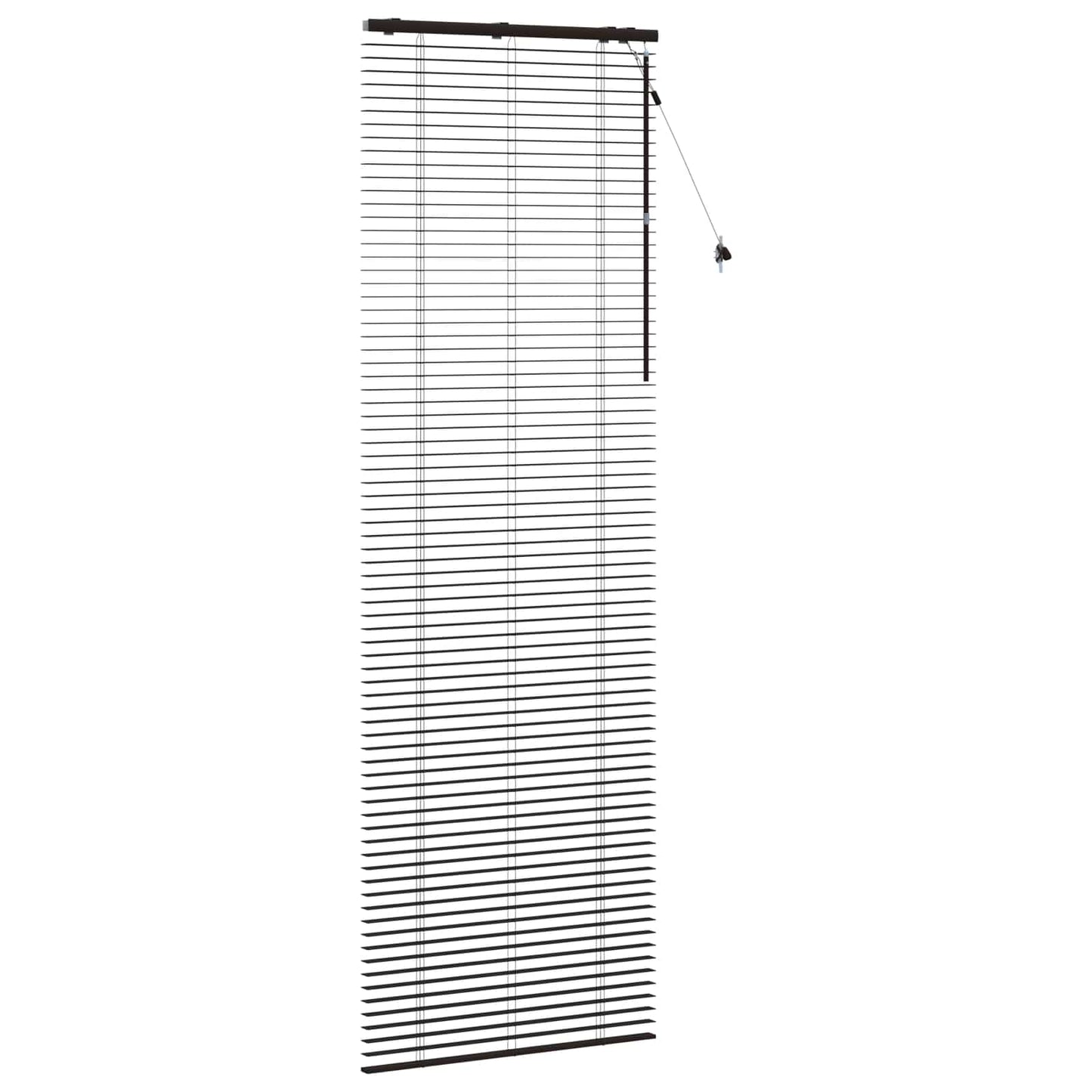 Zsaluzia Sötét Barna 75 x 250 cm 35 mm Masszív Paulownia fa