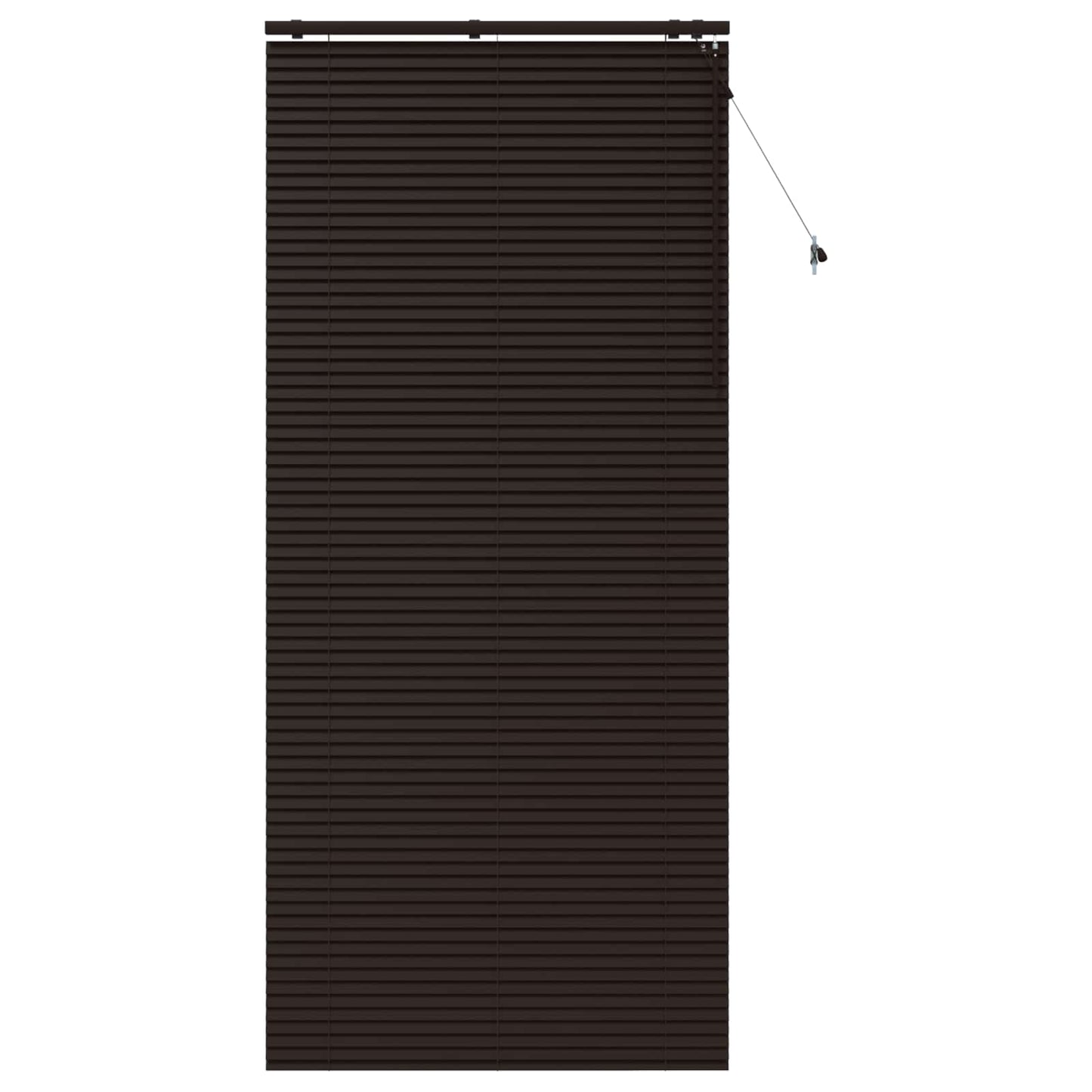Zsaluzia Sötét Barna 120 x 250 cm 35 mm Masszív Paulownia fa