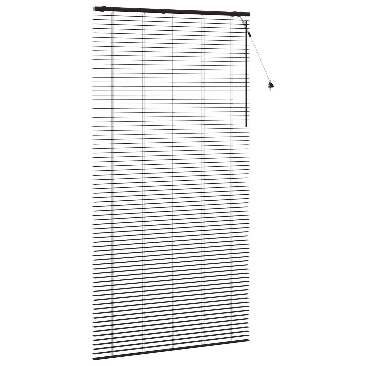 Zsaluzia Sötét Barna 130 x 250 cm 35 mm Masszív Paulownia fa
