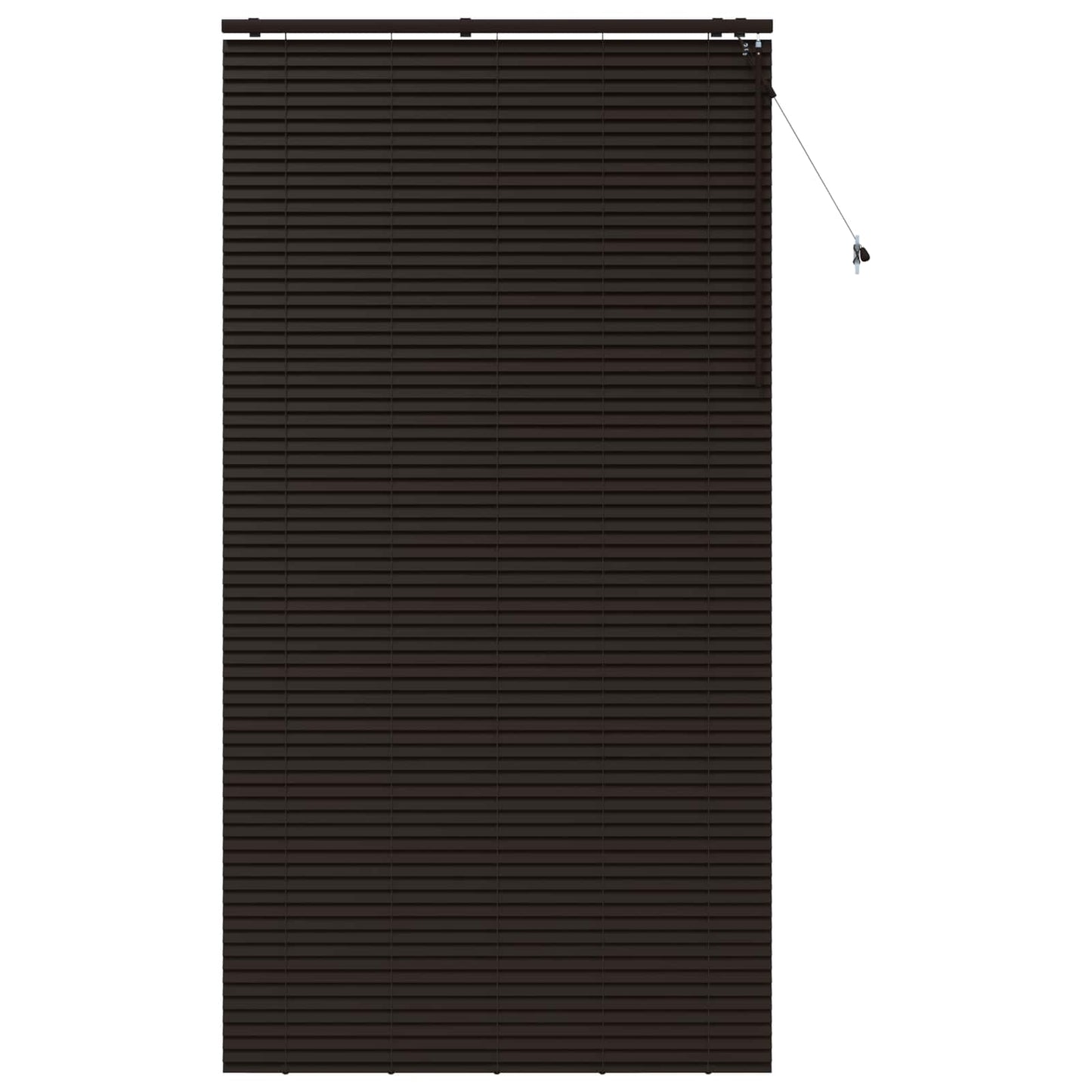 Zsaluzia Sötét Barna 130 x 250 cm 35 mm Masszív Paulownia fa