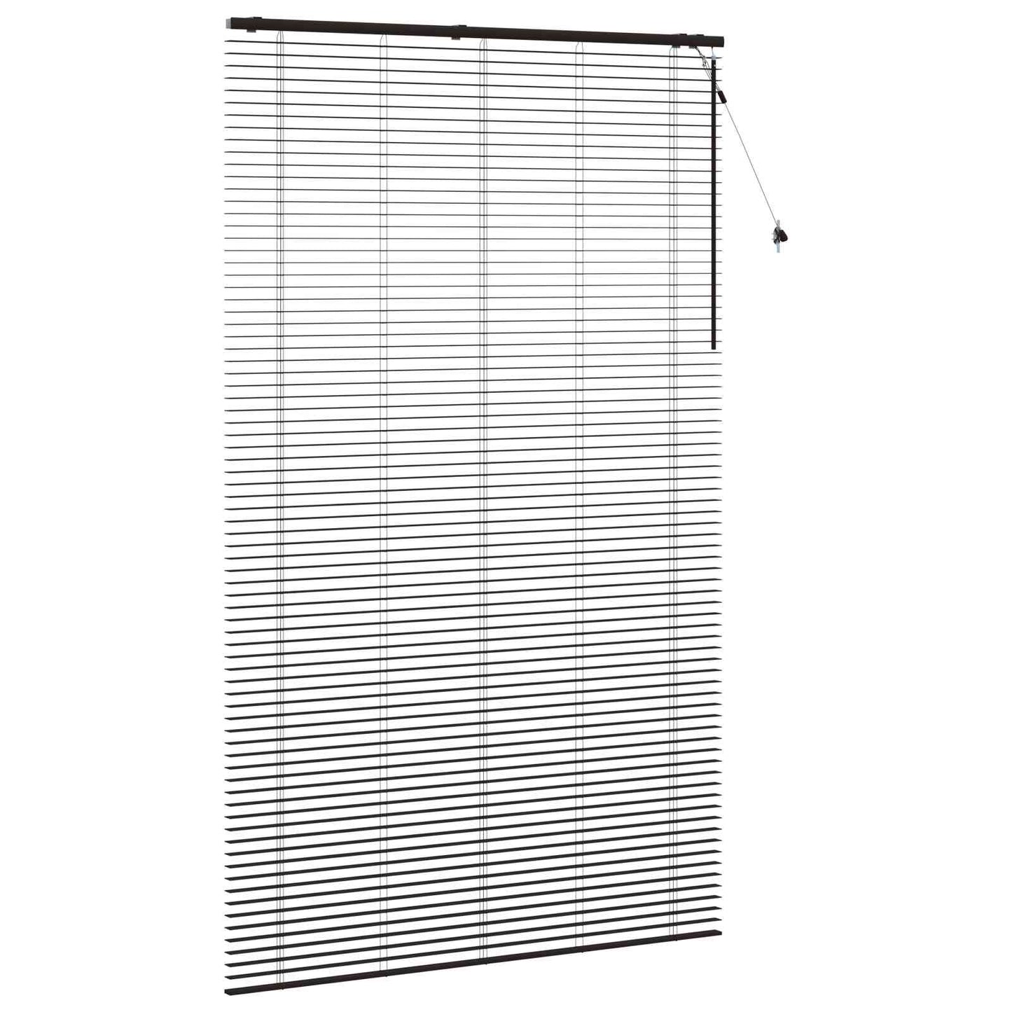 Zsaluzia Sötét Barna 155 x 250 cm 35 mm Masszív Paulownia fa