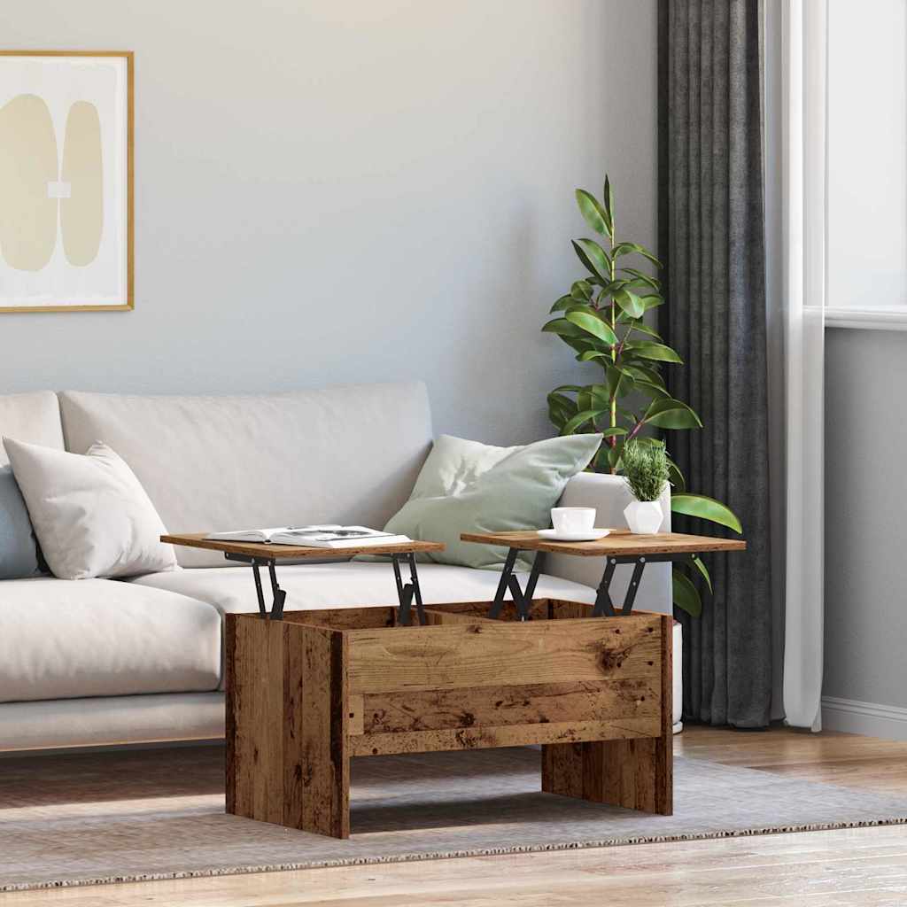 Dohányzóasztal Öreg fa 102 x 50,5 x 46,5 cm Szerelt Fa