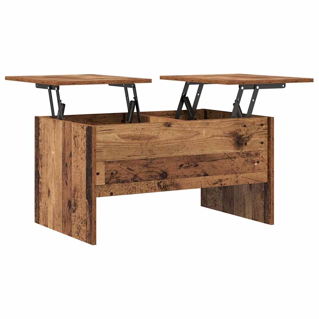 Dohányzóasztal Öreg fa 102 x 50,5 x 46,5 cm Szerelt Fa