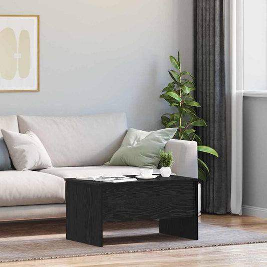 Dohányzóasztal Fekete tölgy 102 x 50,5 x 46,5 cm Faanyag