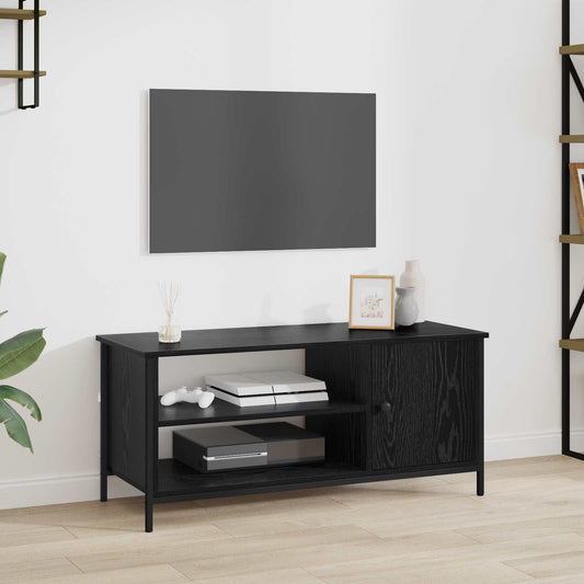 TV szekrény Fekete tölgy 100 x 40 x 45 cm Faanyag