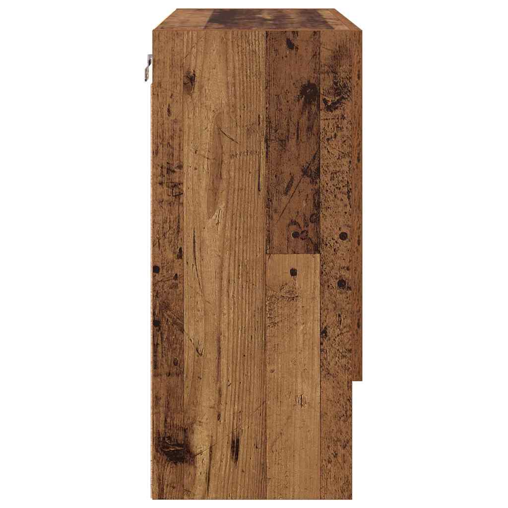 Fali Szekrény 60 x 31 x 70 cm Szerelt Fa Régi fa