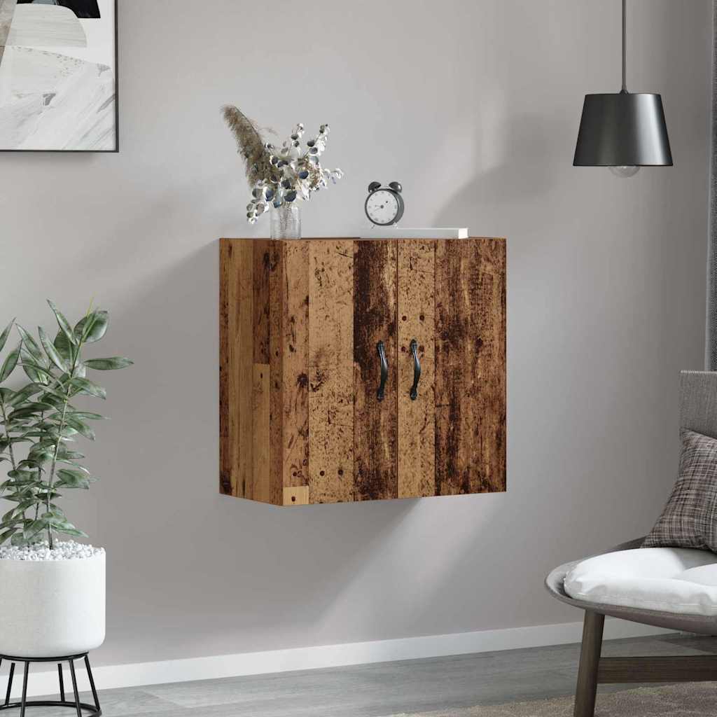 Fali szekrény 60 x 31 x 60 cm Szerelt Fa Öreg fa