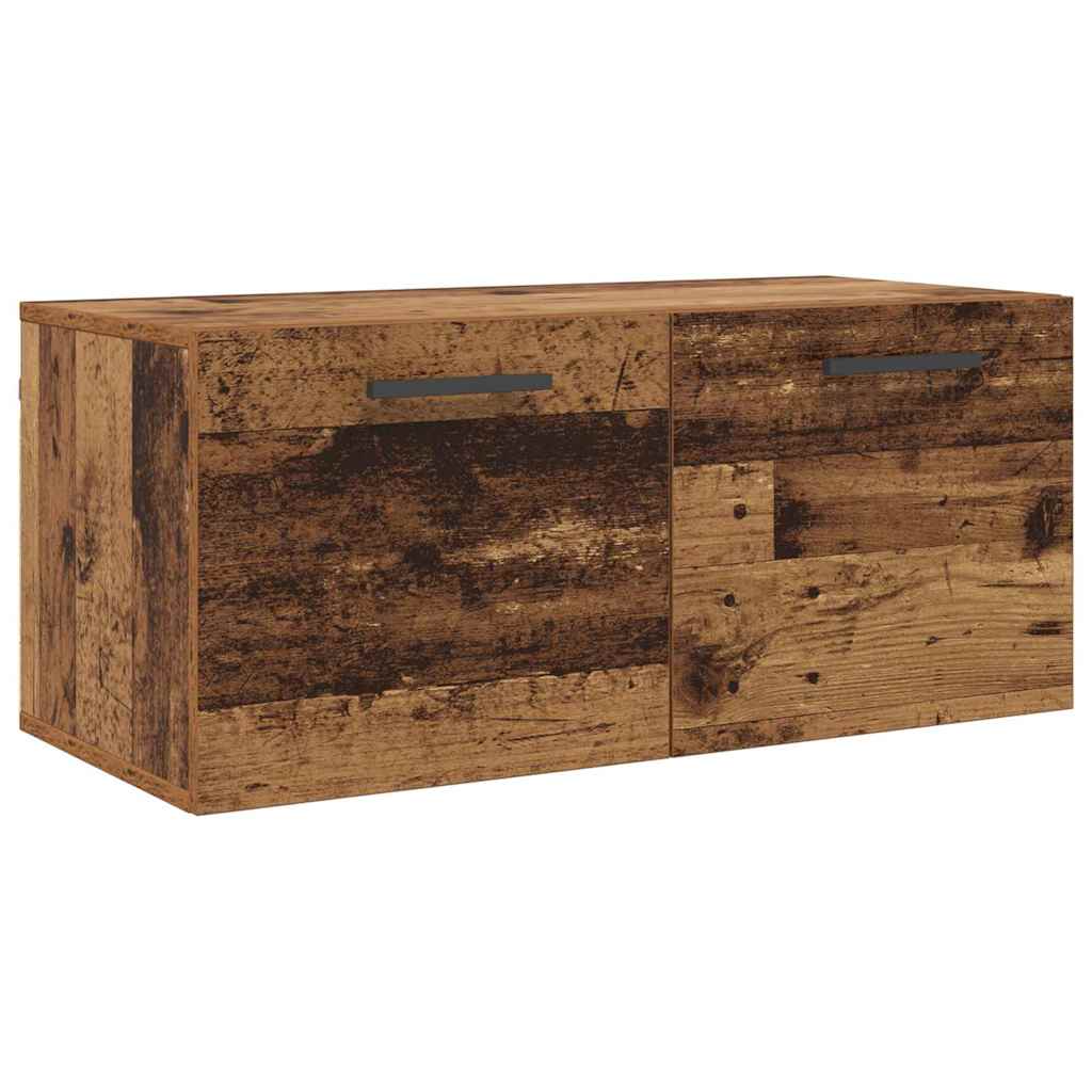 Fali Szekrény 80 x 36.5 x 35 cm Szerelt Fa Régi fa