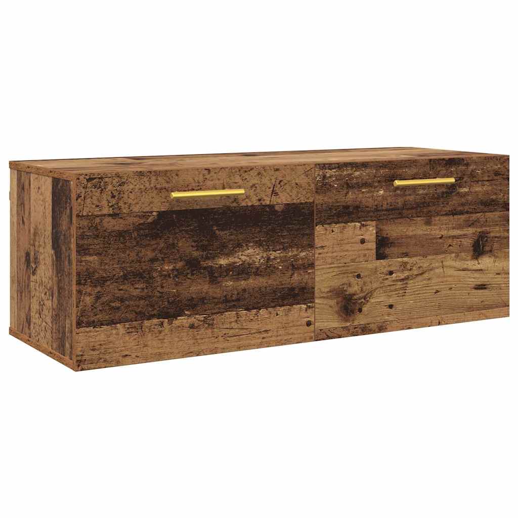 Fali Szekrény 100 x 36.5 x 35 cm Szerelt Fa Régi fa