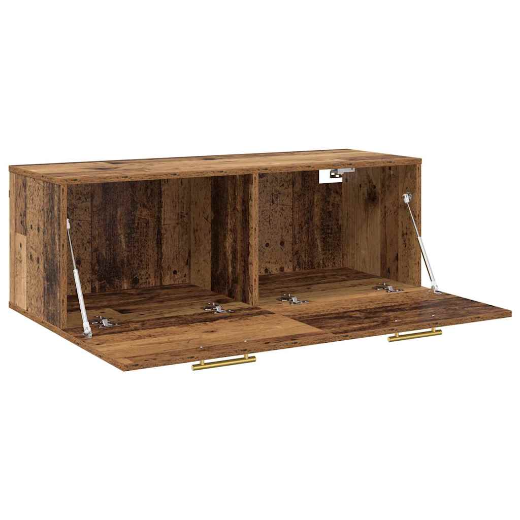 Fali Szekrény 100 x 36.5 x 35 cm Szerelt Fa Régi fa