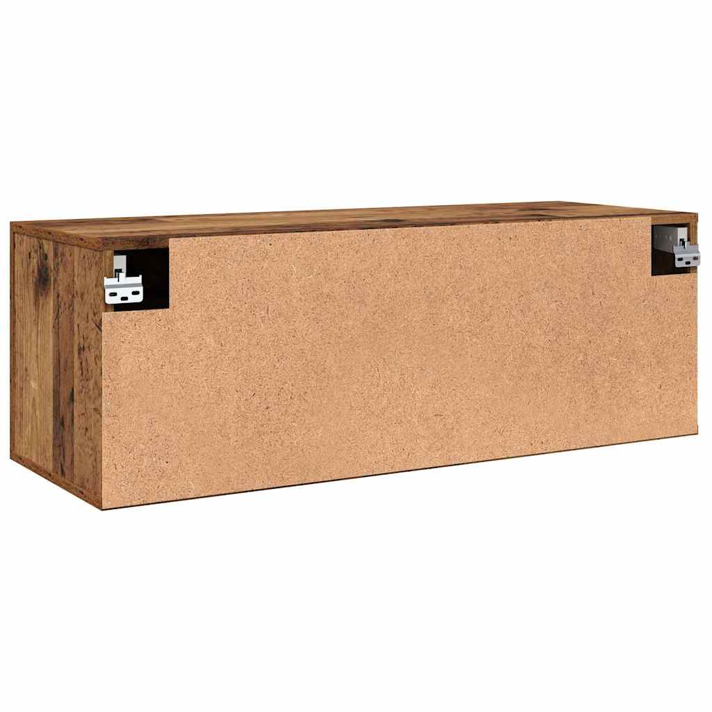 Fali Szekrény 100 x 36.5 x 35 cm Szerelt Fa Régi fa