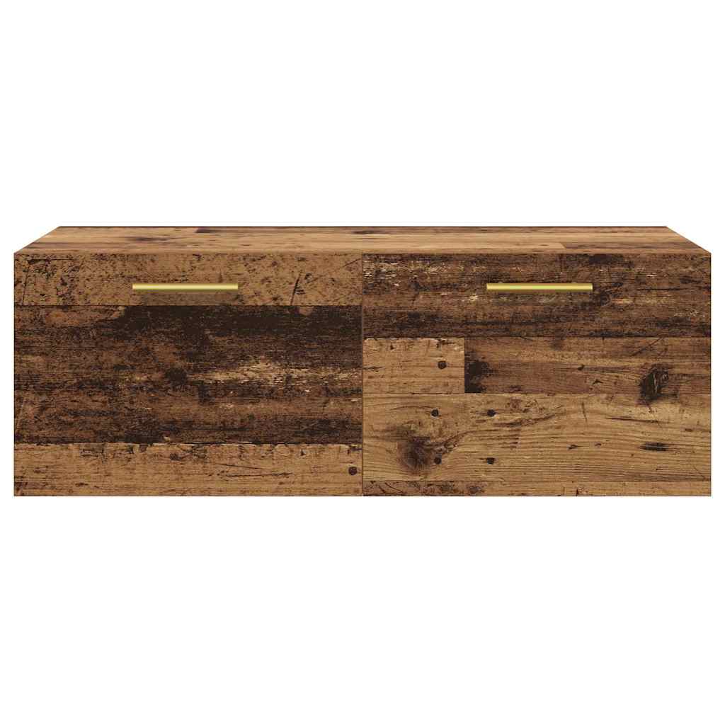 Fali Szekrény 100 x 36.5 x 35 cm Szerelt Fa Régi fa