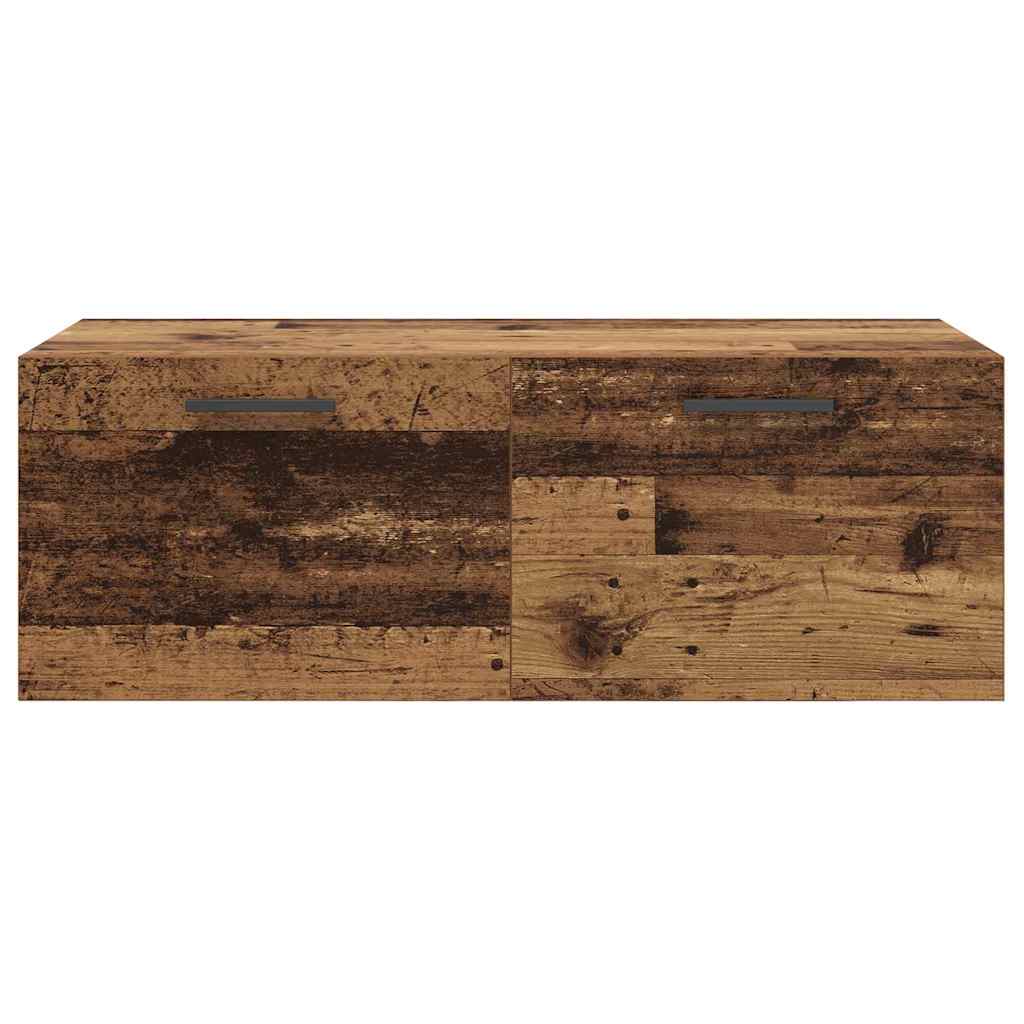 Fali Szekrény 100 x 36.5 x 35 cm Szerelt Fa Régi fa
