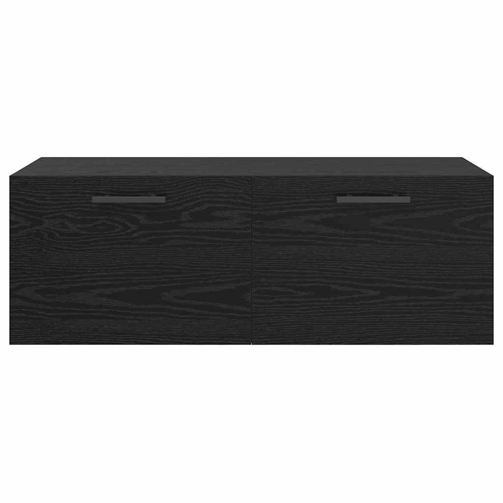 Fali Szekrény 100 x 36.5 x 35 cm Szerelt Fa Musta tammi