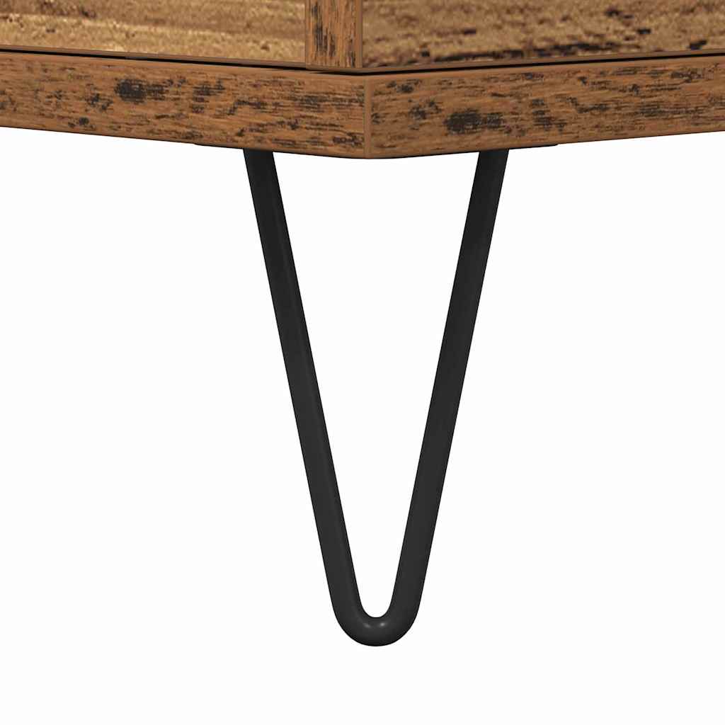 Dohányzóasztal Régi fa 90 x 44.5 x 45 cm Szerelt fa