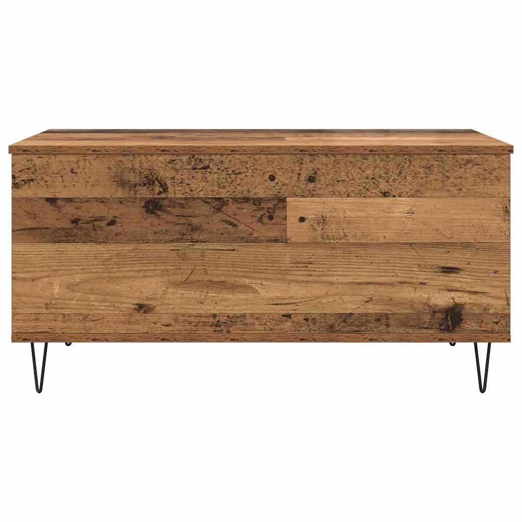 Dohányzóasztal Régi fa 90 x 44.5 x 45 cm Szerelt fa