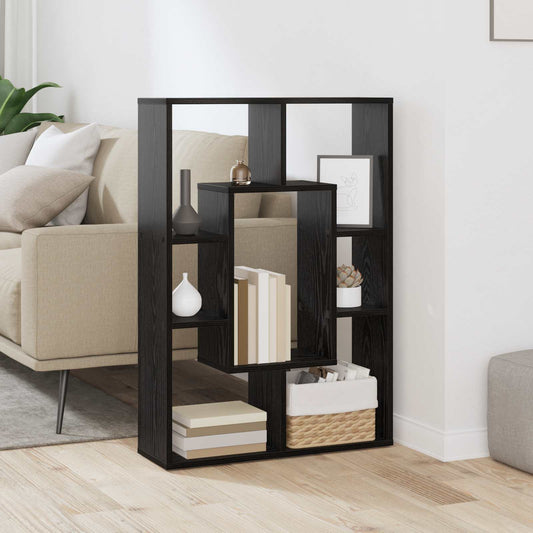 Könyvespolc Fekete tölgy 63 x 20 x 90 cm Faanyag