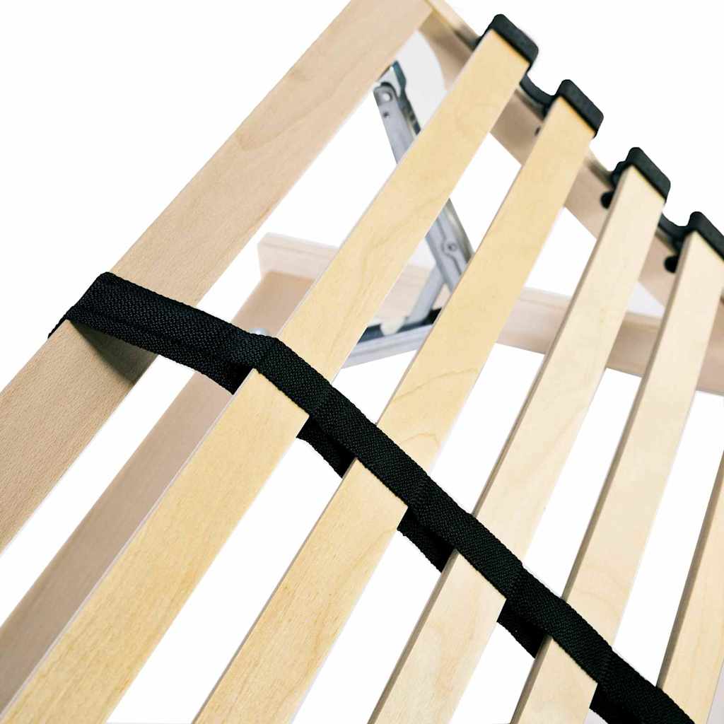Lécalap Barna 70 x 190 cm Tömör bükkfa