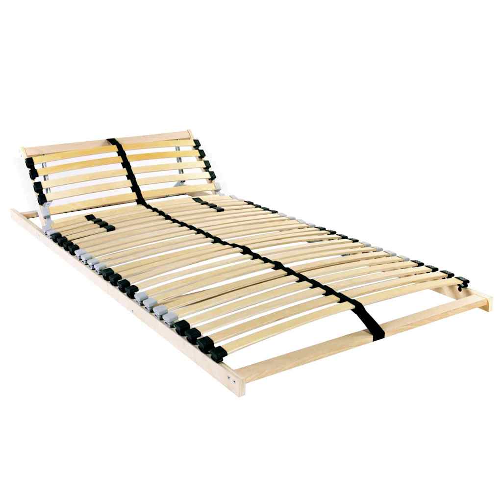 Lécalap Barna 70 x 190 cm Tömör bükkfa