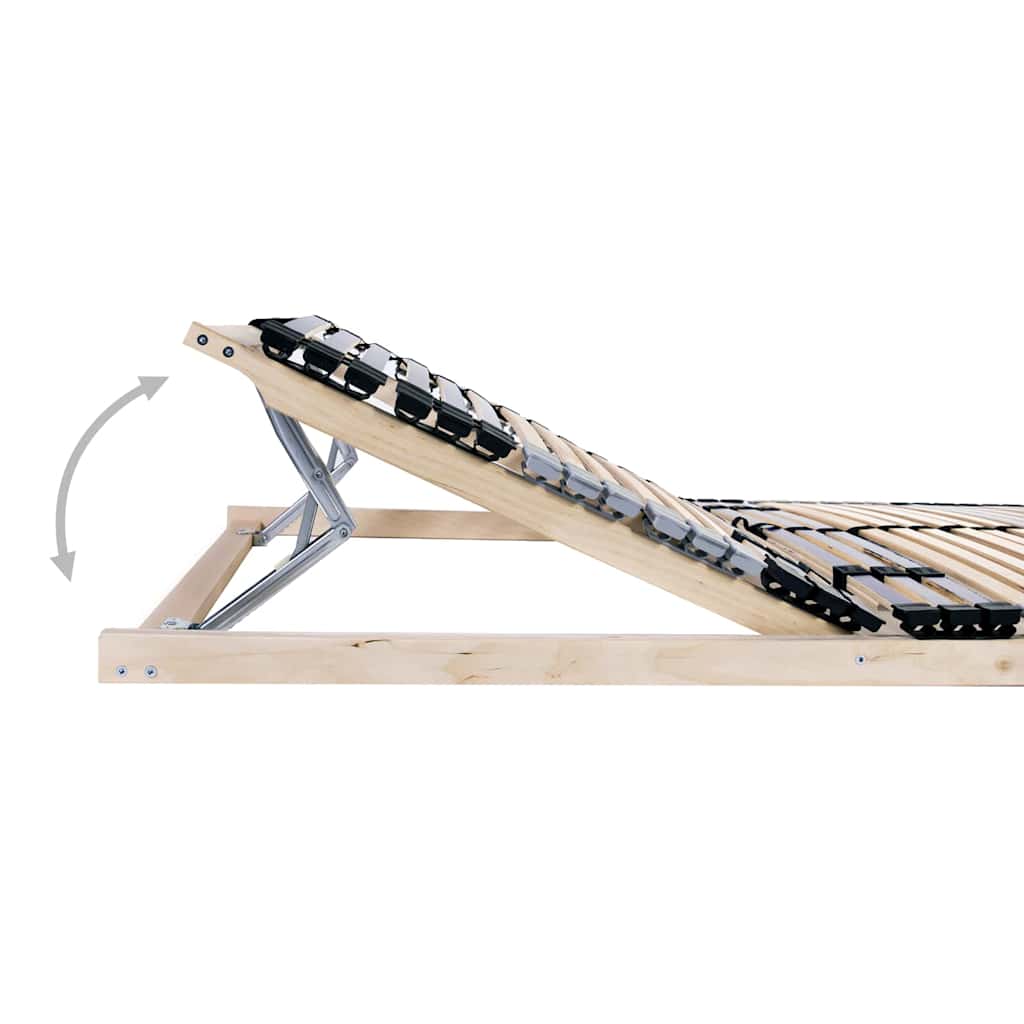 Lécalap Barna 80 x 190 cm Tömör bükkfa
