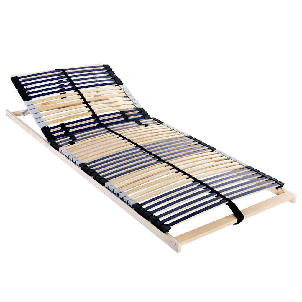 Lécalap Barna 80 x 190 cm Tömör bükkfa