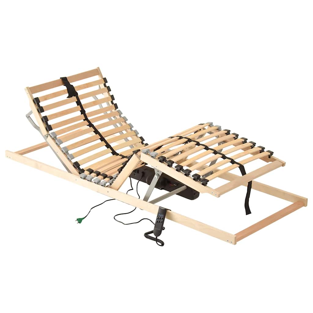 Lécalap Barna 80 x 190 cm Tömör bükkfa