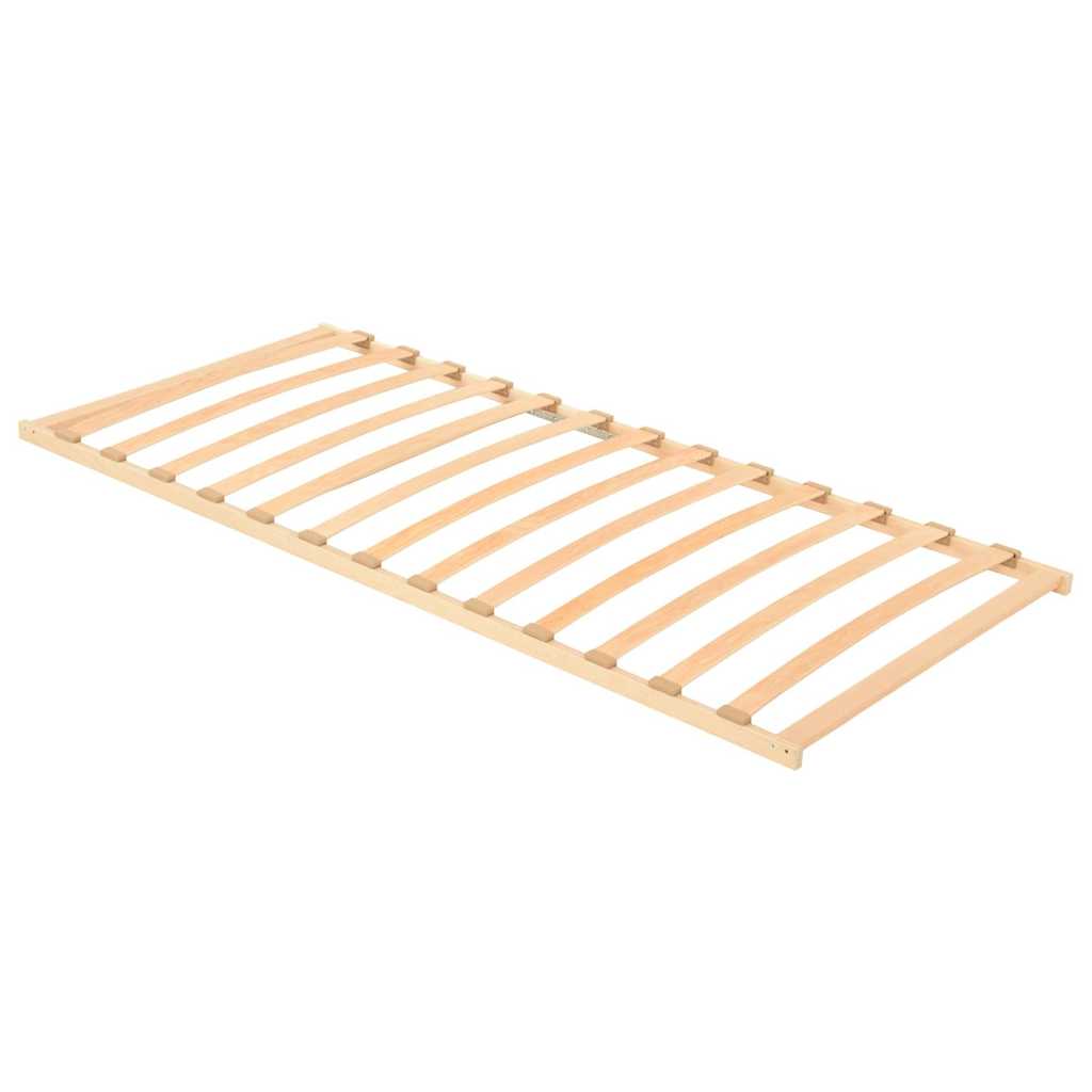 Lécalap Barna 90 x 190 cm Tömör bükkfa