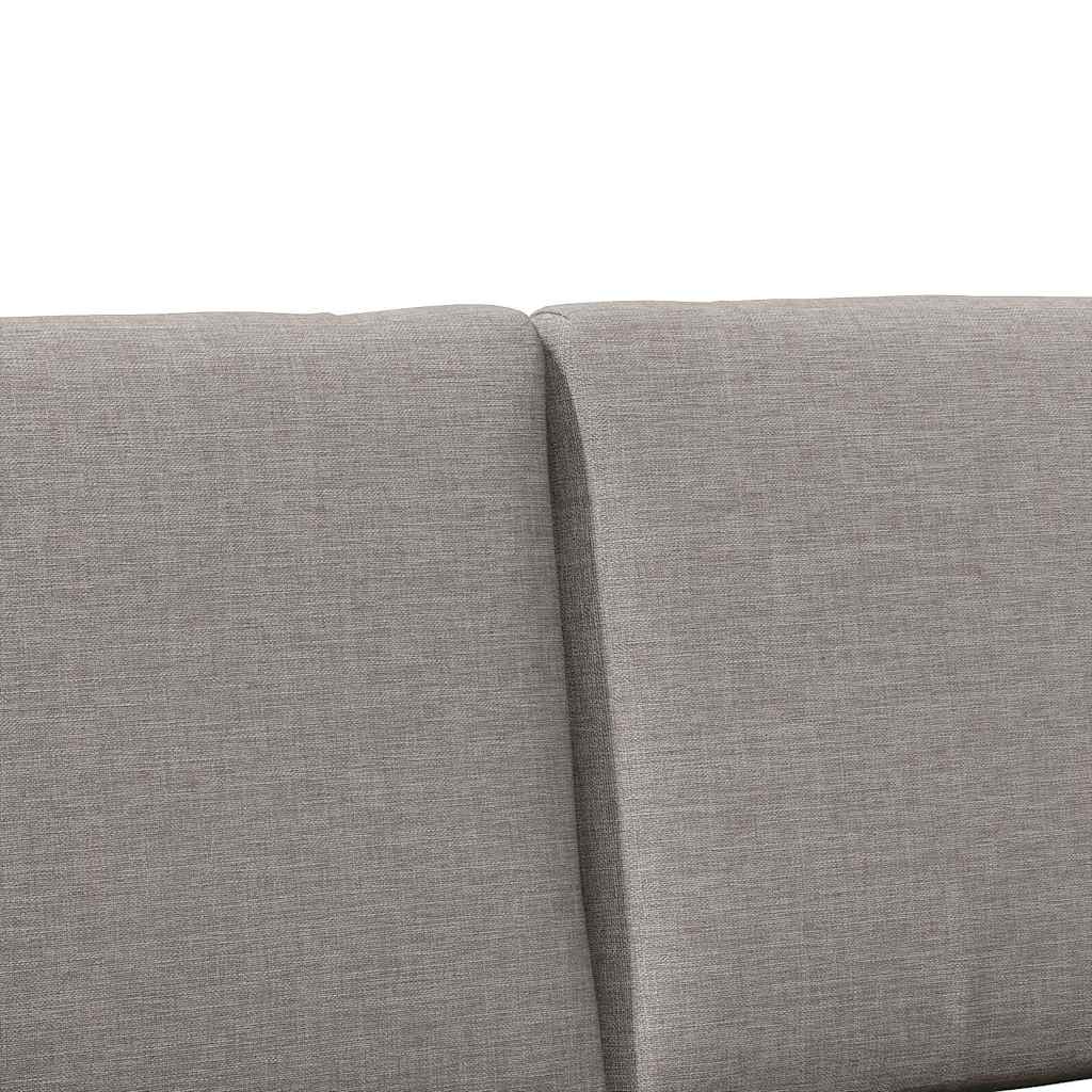 Kárpitozott fejtámla Tópszínű 120 cm Tömör fenyőfa