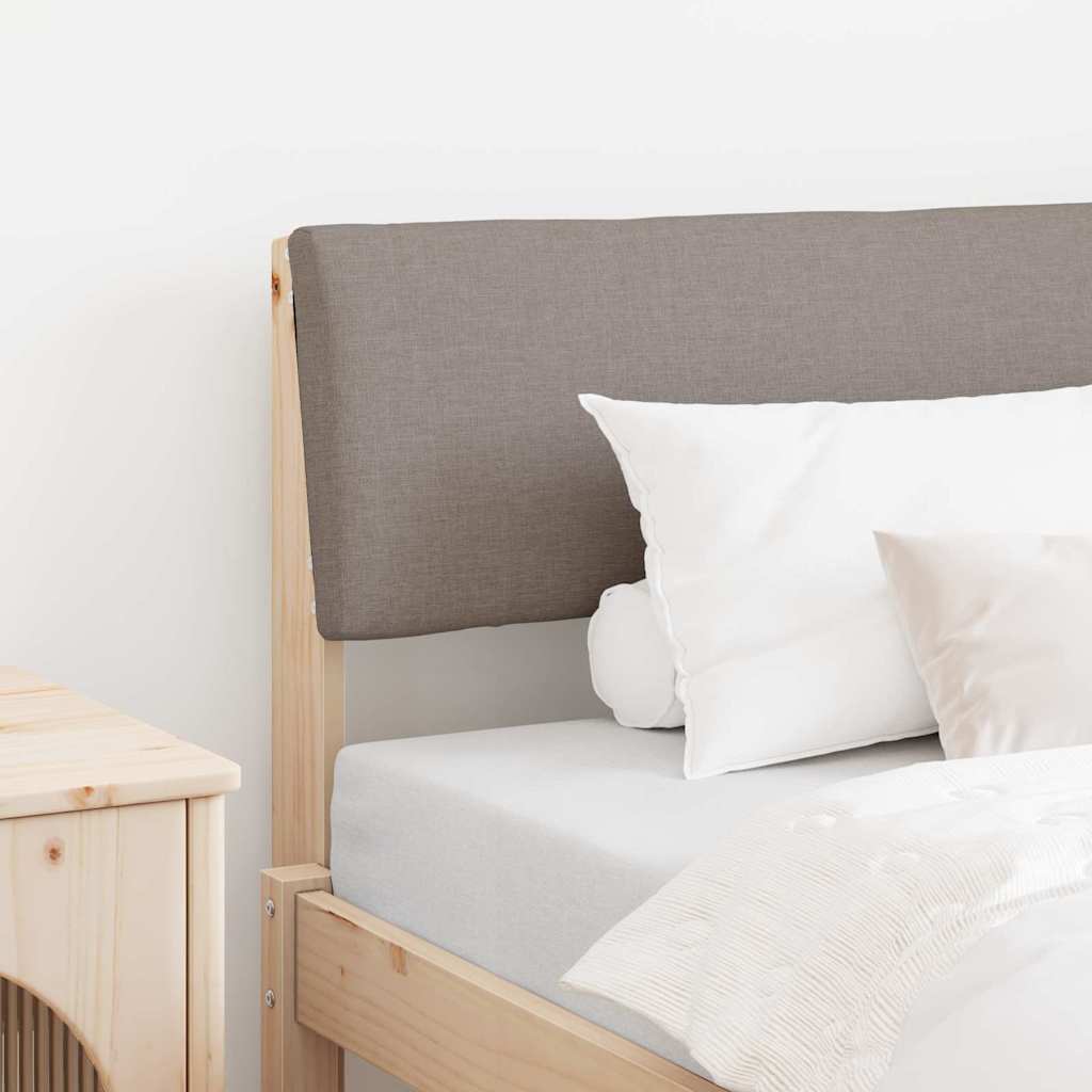 Kárpitozott fejtámla Tópszínű 90 cm Tömör fenyőfa