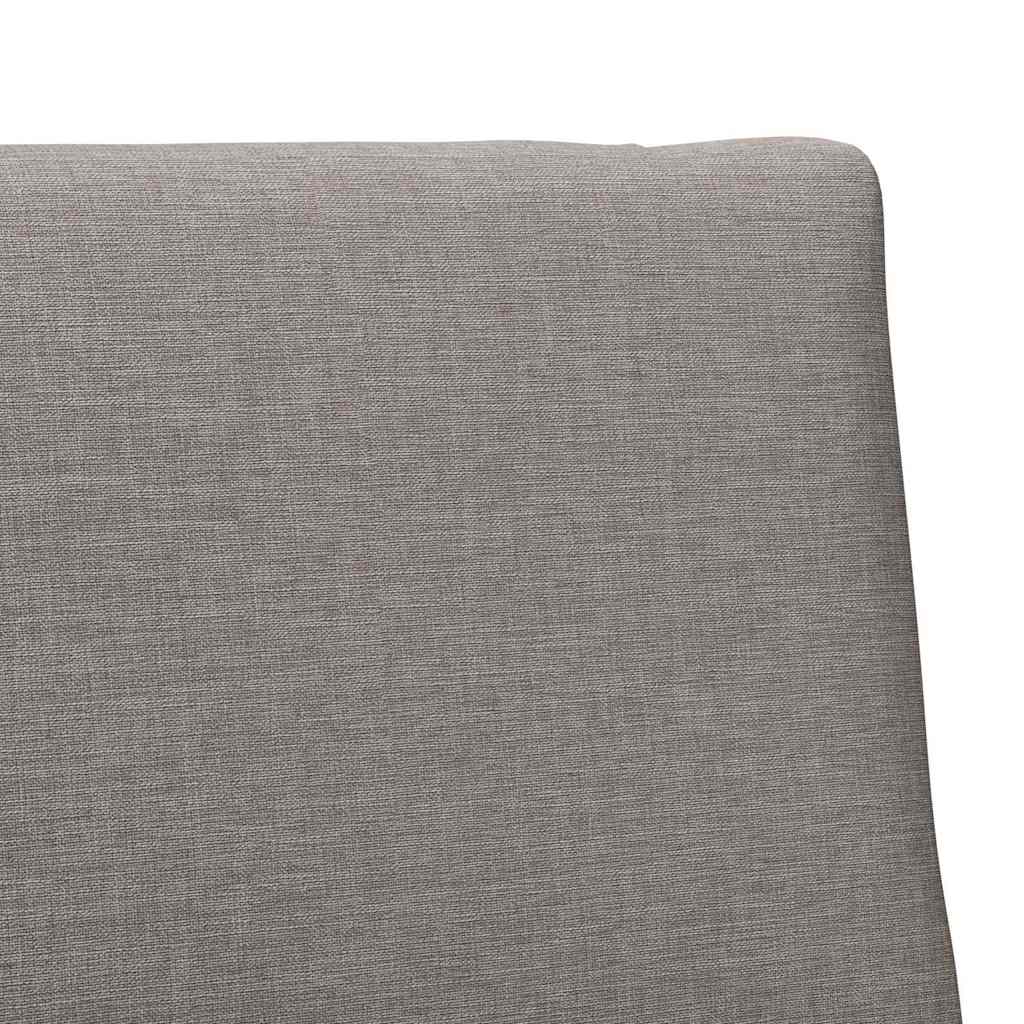 Kárpitozott fejtámla Tópszínű 75 cm Tömör fenyőfa