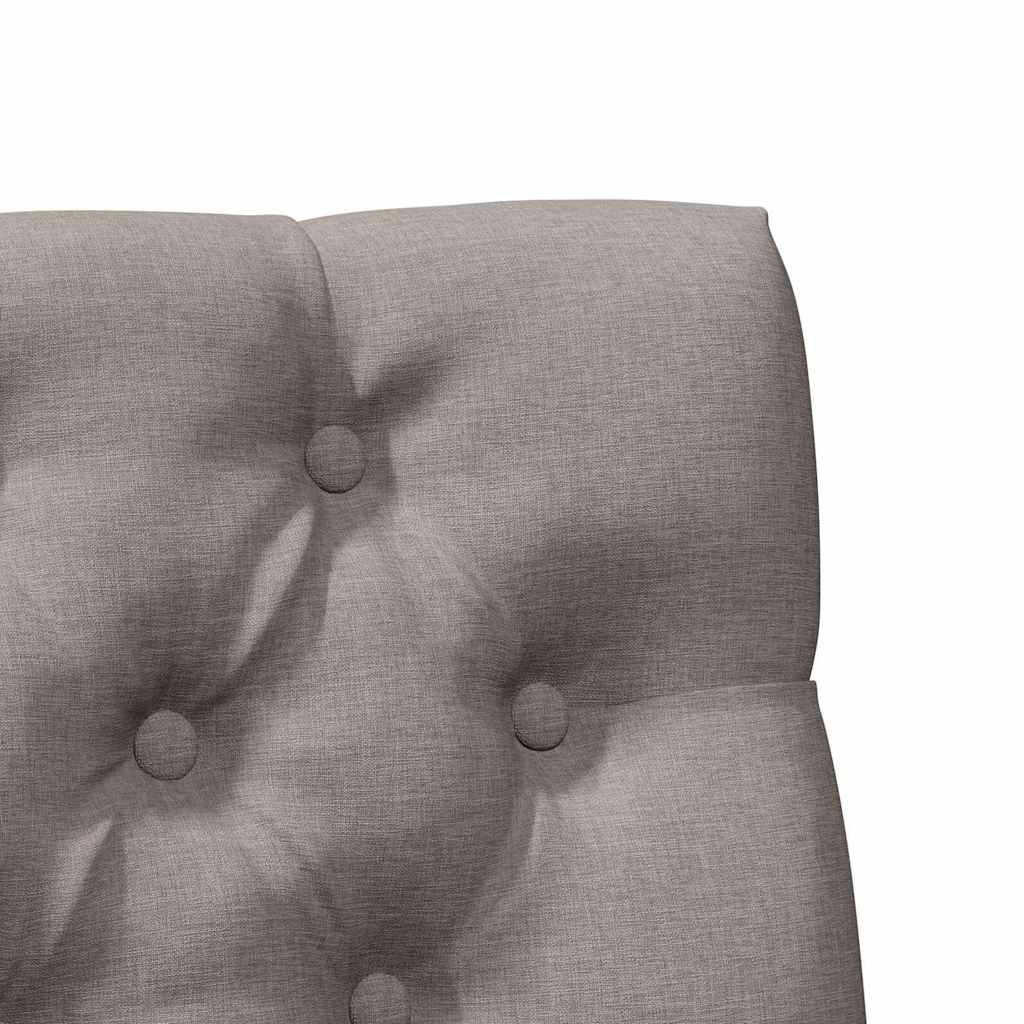 Kárpitozott fejtámla Tópszínű 90 cm Tömör fenyőfa