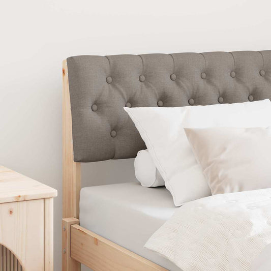 Kárpitozott fejtámla Tópszínű 90 cm Tömör fenyőfa