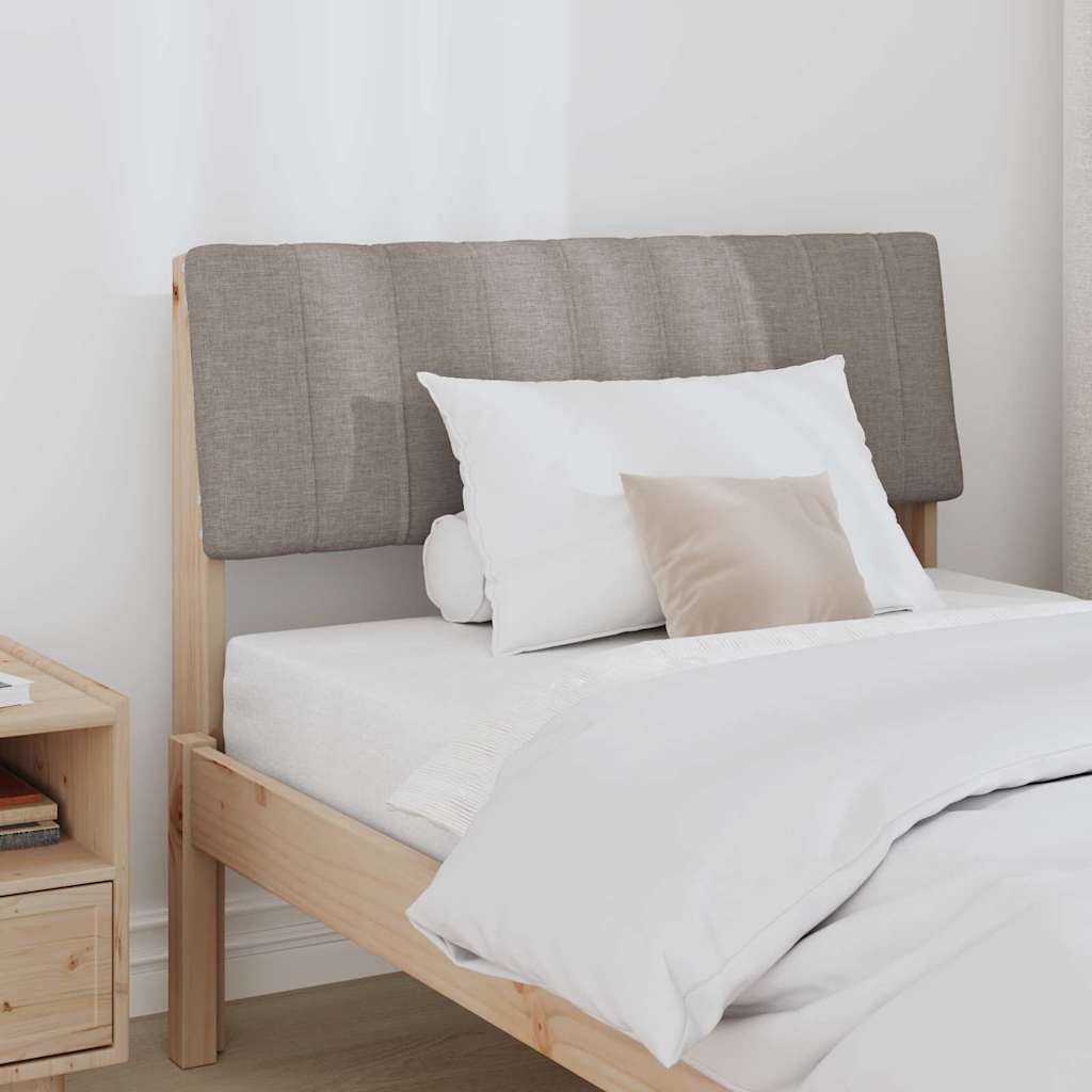 Kárpitozott fejtámla Tópszínű 90 cm Tömör fenyőfa