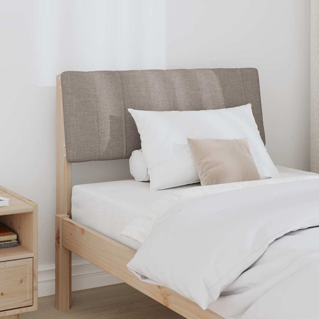 Kárpitozott fejtámla Tópszínű 80 cm Tömör fenyőfa