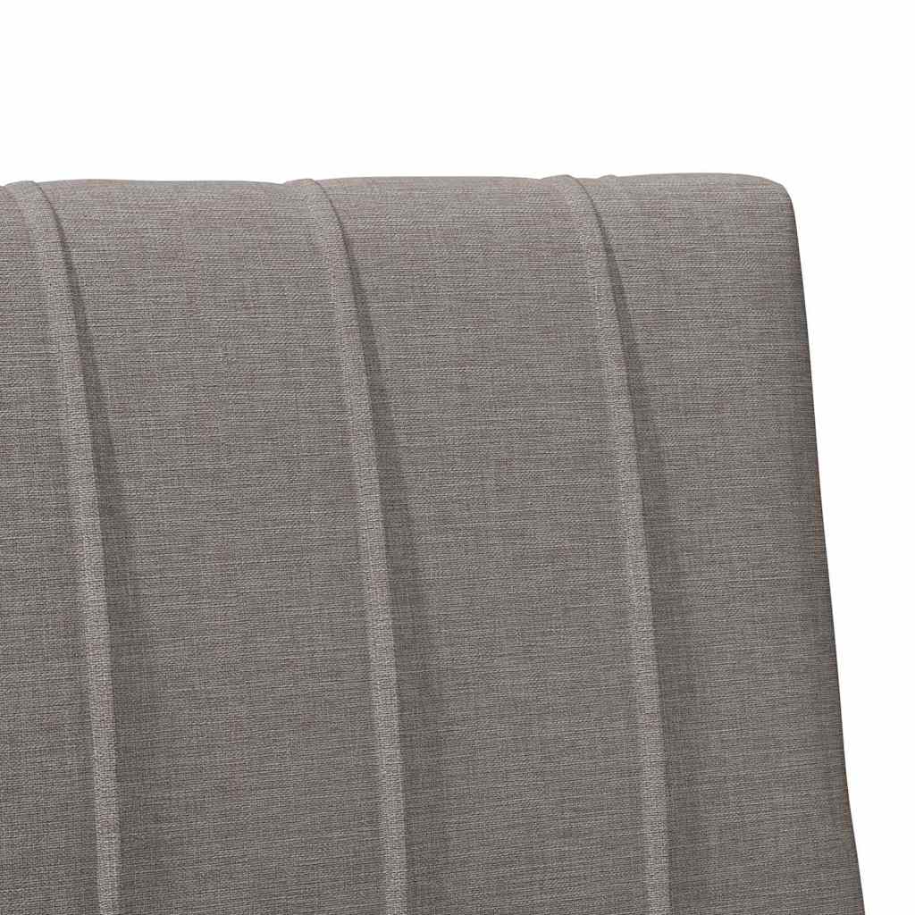 Kárpitozott fejtámla Tópszínű 75 cm Tömör fenyőfa