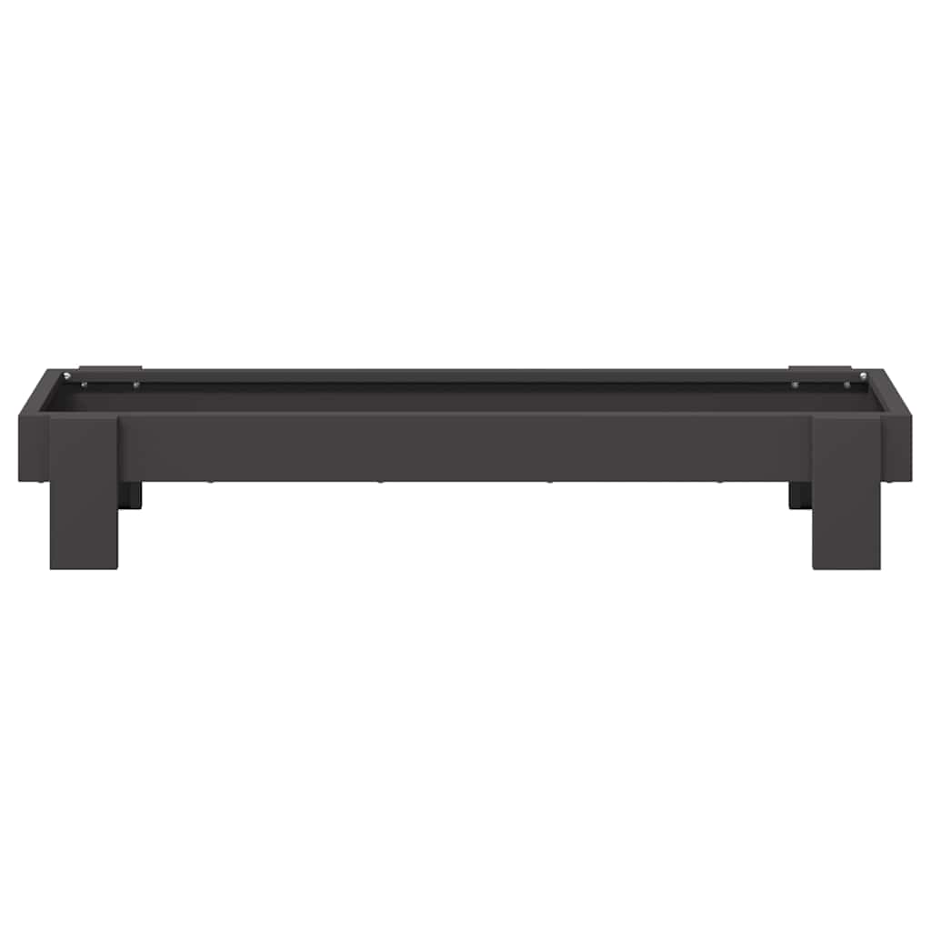 Csirke Etető Tál Fekete 80 x 28 x 13.5 cm