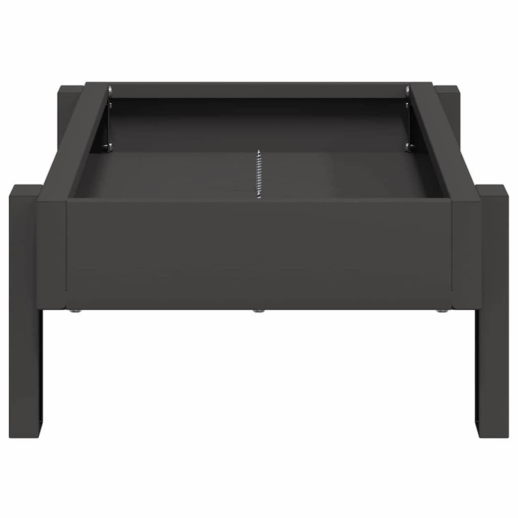 Csirke Etető Tál Fekete 80 x 28 x 13.5 cm