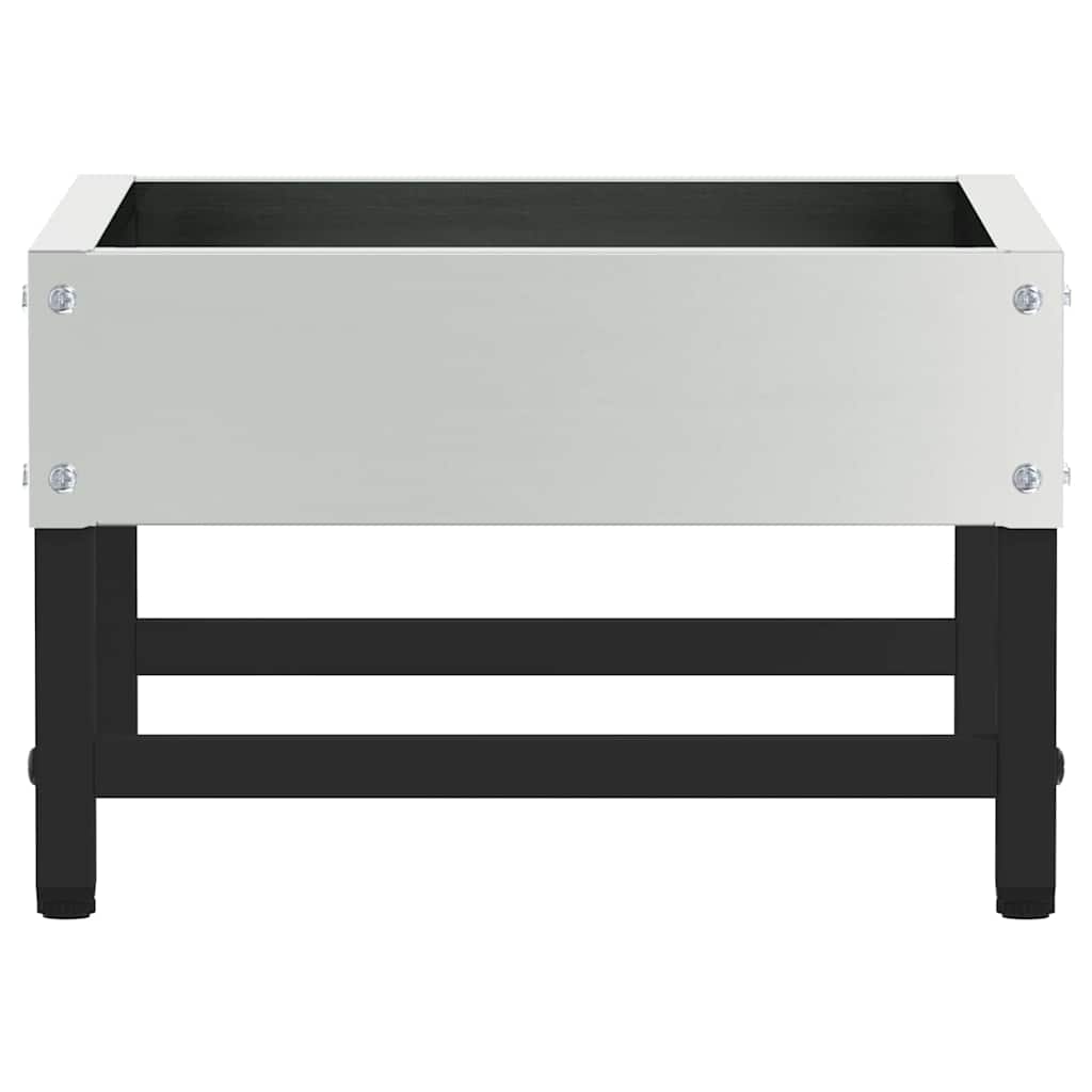 Madár Etető Ezüst 80 x 28 x 13.5 cm Horganyzott acél
