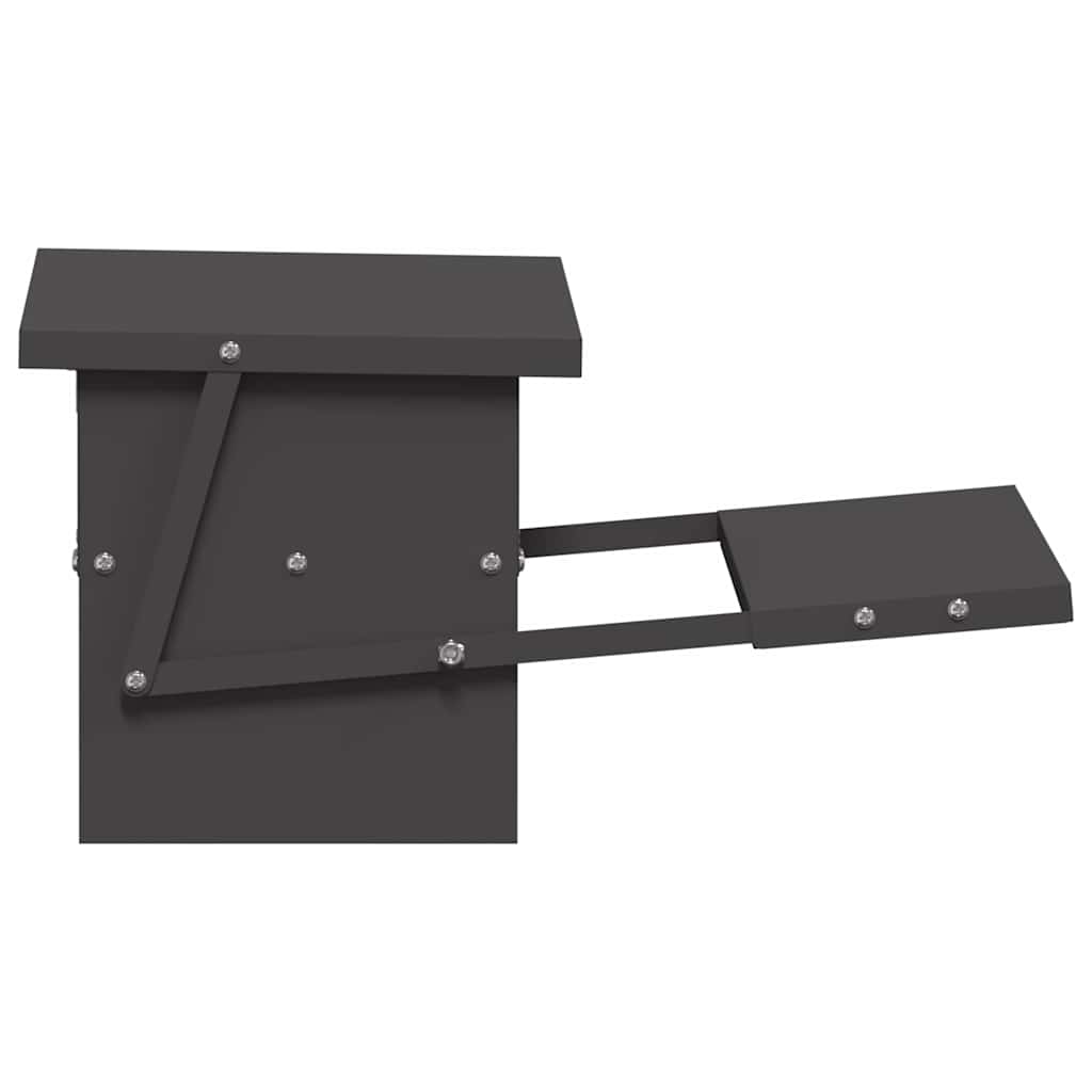 Csirke Treadle Etető Fekete 48,5 x 39,5 x 19 cm