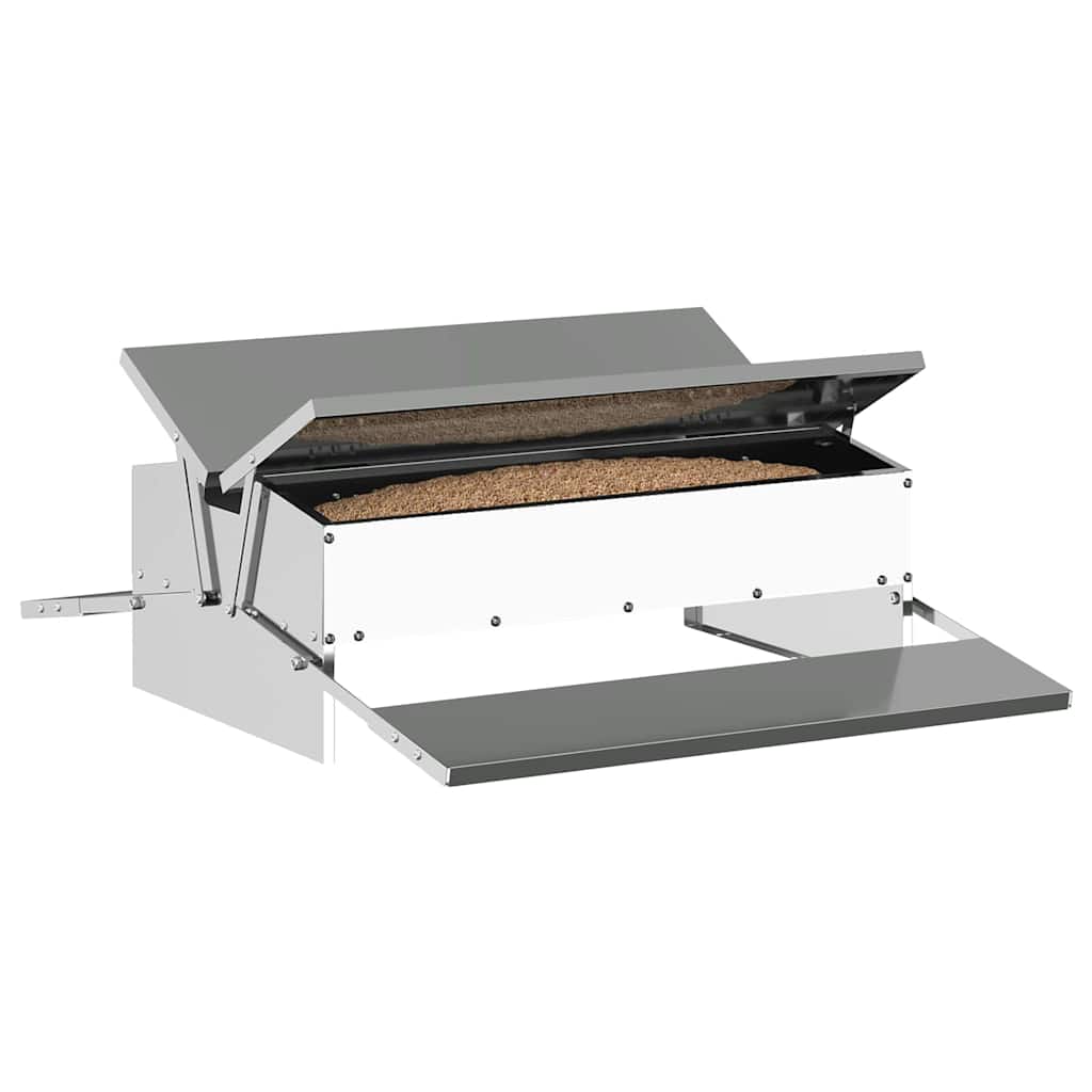 Csirke Treadle Etető Ezüst 75 x 53 x 20,5 cm 10 kg