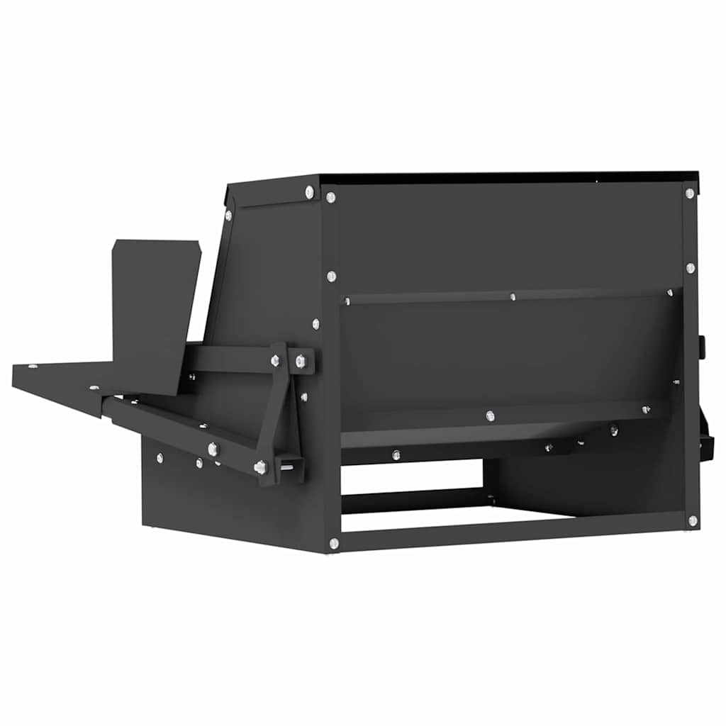 Csirke Treadle Etető Fekete 50 x 40 x 29 cm