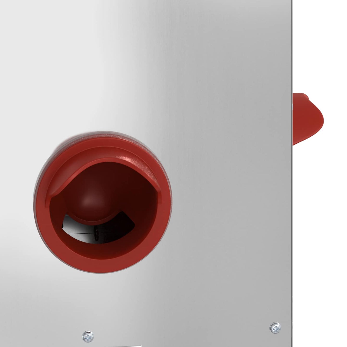 Csirke etető 2 pcs Ezüst 40,5 x 25 x 38 cm Horganyzott acél
